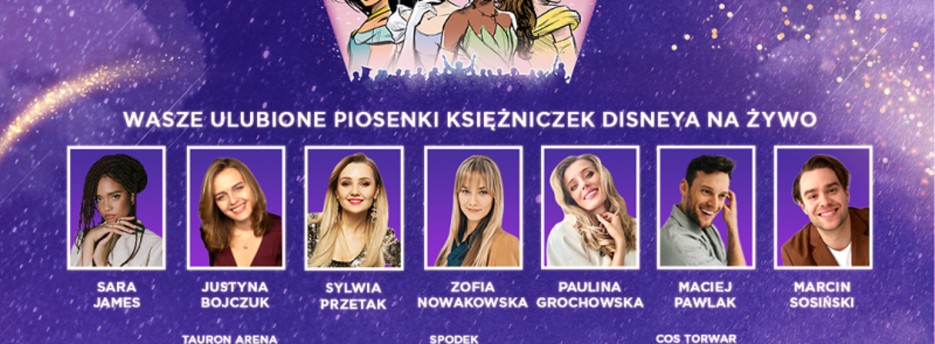 Trasa „Disney Księżniczki Koncert” już wkrótce odwiedzi Wrocław i Gdańsk. Bilety do magicznej krainy bajek są nadal dostępne!
